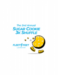 2nd Annual Sugar Cookie Shuffle- Adult Sign Up